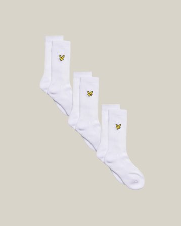 Lyle & Scott SCOUT Vit Strumpor/Sockor Kille - Kids Brand Store