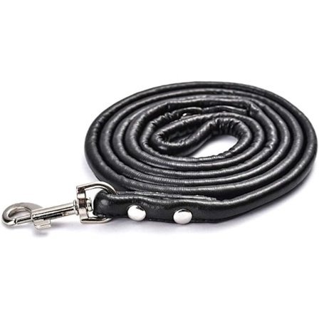 Löparrep Hundkoppel PU Bekvämt Små Mellanstora Hundar Husdjursprodukter 8 Färger Ta bort den Bekväma Hundselen-Svart_1.0