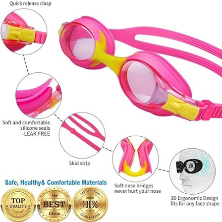 Børne Svømmebriller, Svømmebriller, Børne Svømmebriller L