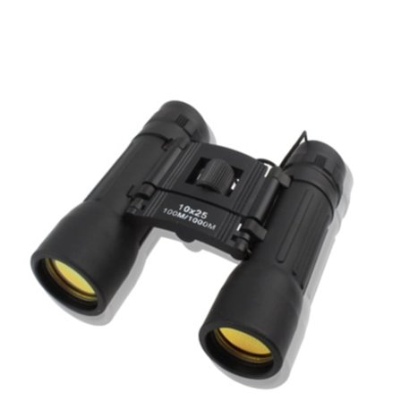 Kikkert Kompakt 10x25 med Høy Optikk Svart