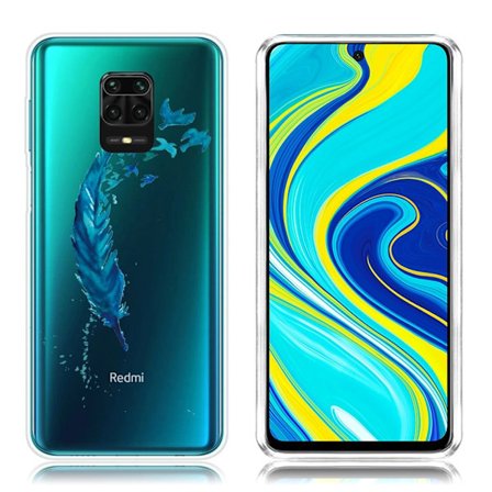 Deco Xiaomi Redmi Note 9 Pro / Note 9S / 9 Pro Max Cover - Fjer