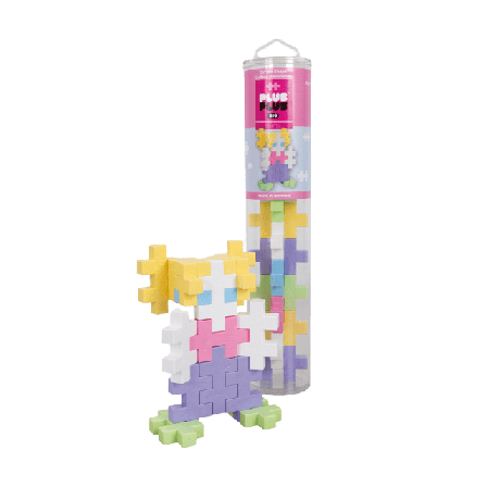 PLUS BIG Pastell Tub 15 bitar Byggsatser ONESIZE