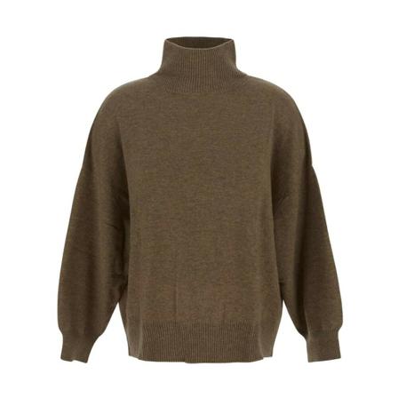 Loulou Studio, Turtlenecks Bruin, Dames, Maat:XS