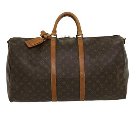 Louis Vuitton Vintage, Pre-owned Canvas travel-bags Bruin, Heren, Maat:ONE Size