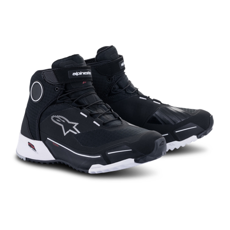 Buty Motocyklowe Alpinestars CR-X Drystar Czarny/Złamany Biały 41