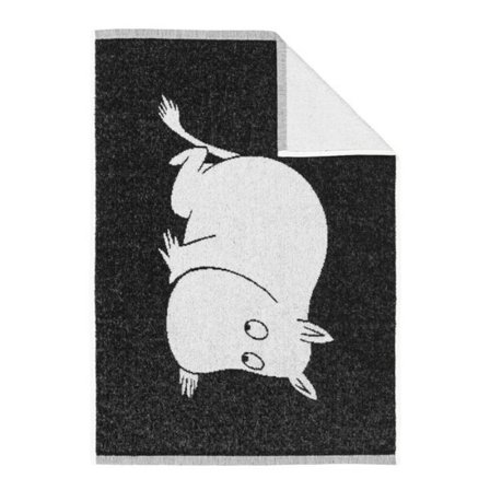 Mummi Arabia Håndkle Mummitrollet Svart-Hvit 70x140