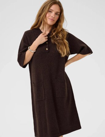 Culture Cuasima Katrina Dress - Brown - XL
