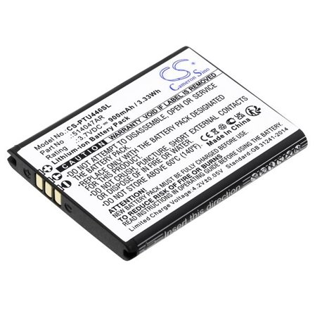 Batteri till SmartPhone, Mobil för Panasonic KX-TU446, KX-TU456, KX-TU446/4 m.fl.