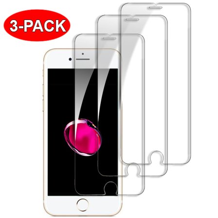 3-Pack - iPhone SE(2020/2022) Skjermbeskytter i herdet glass