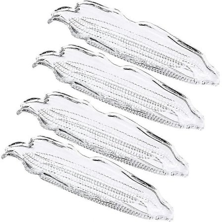 Opbevaringsbeholder Familie Majsbakke Grillværktøj Bbq Transparent Skål Fest Majskolbeholdere