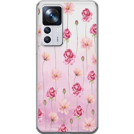 Kompatibelt Mobildeksel til Xiaomi 12T Pro Rose Petal Whisper