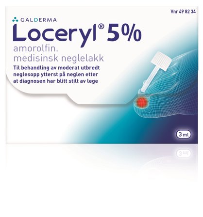 Loceryl medisinsk neglelakk 5%