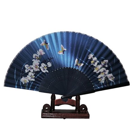 Solfjäder - Fjärilar med blommor [M5] -