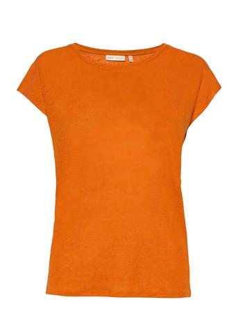 Faylinn O T-Shirt T-shirts & Tops Short-sleeved Orange InWear
