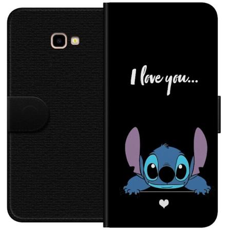 Samsung Galaxy J4+ Lommeboketui Stitch Jeg Elsker Deg