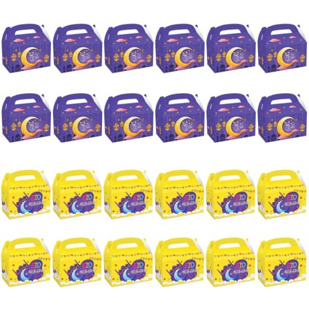 Ramadan gaveposer og indpakningsetiketter Eid Mubarak slikpose Ramadan fest slikæske Eid Mubarak gaveindpakningsetiket 3