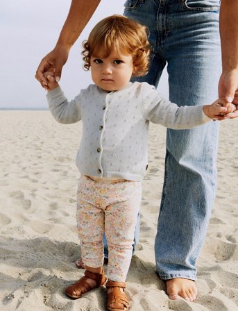 Wheat Jersey Leggings Jules - White - 62