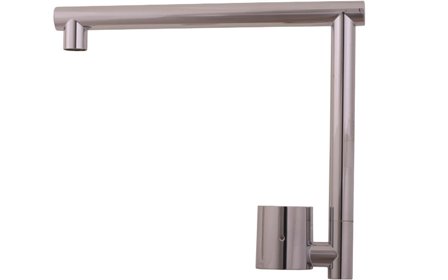 FM Mattsson 5973-2500 Utloppspip svängbar, krom, inkl. piphylsa För blandare tillverkade före juni 2010, Kök