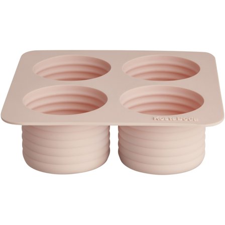 Kosta Boda Viva jääpalamuotti 4 kpl, vaaleanpunainen