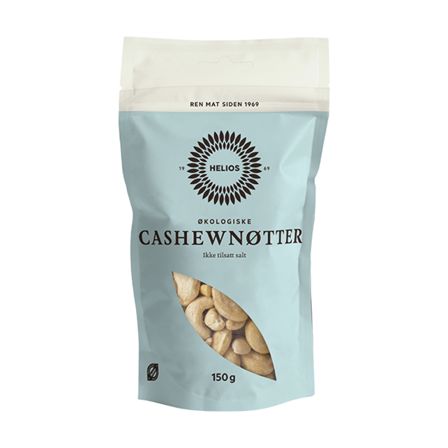 Helios Cashewnøtter, 150 g