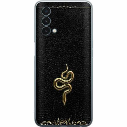 Oneplus Nord N200 5g Genomskinligt Skal Guld Orm