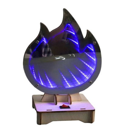 Fysik Udforskningssæt Til Børn Teenagere Videnskab Optisk Illusion Modelbygning Uddannelseslegetøj Med Opbevaringsbeholder Flerfarvet[D]