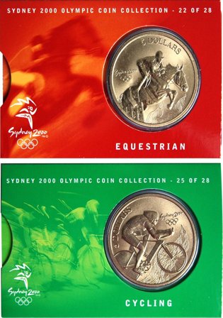 OL 2000 Bronzemønt-kollektion Ridebane/cykling
