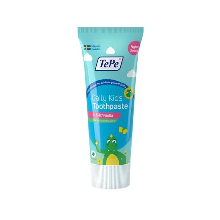 TePe Daily Kids tannkrem 3-6 år 75 ml