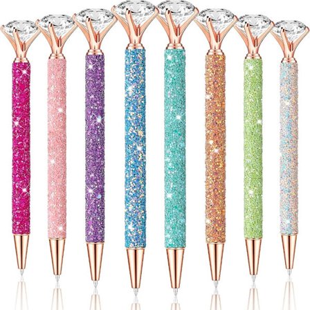 Diamond Pens Glitter Pens Vedettävät kynät