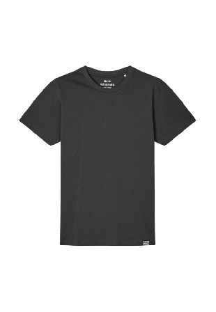 Mads Nørgaard Fine Jersey Thor Tee FAV T-shirts Herr Grå L