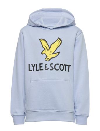 Lyle Eagle Logo Lb Oth Hoodie Hoodie Blå Lyle & Scott Junior