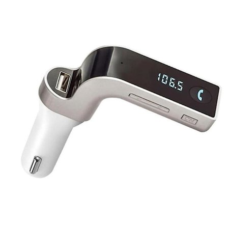 G7 Bluetooth Bil Kit Handsfree Fm Sändare Radio Spelare Laddare - Usb