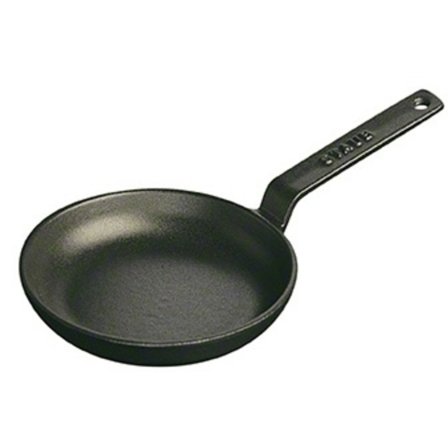 Staub Pan Series ministegepande i sort, Ø12cm | KitchenOne