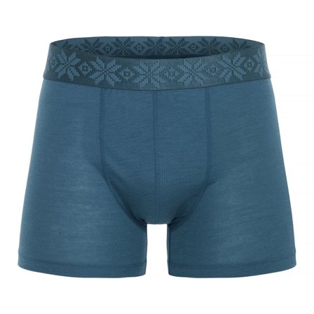 Gridarmor Finse Merino Boxers Men's Men undergarment Blue L