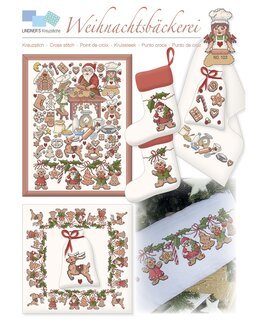 Kreuzstichvorlagen Weihnachtsbacken - Lindner's Kreuzstiche