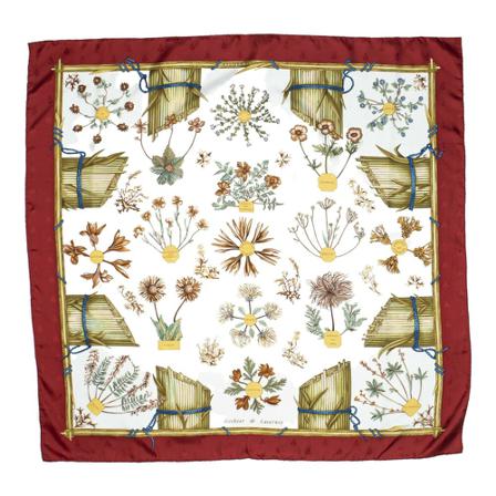 Hermès Vintage, Pre-owned Scarf Rood, Dames, Maat:ONE Size