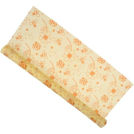 2025 Siste Modell 1 rull Økologisk Bomulls Beesvoks Matpapir Pakkeklut for Matkonservering Gjenbrukbar for Hjemmekaféer og Restauranter 10