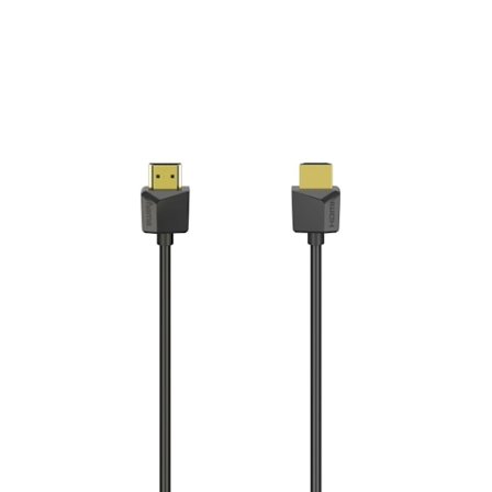 Hama HDMI Ethernet High Speed -kaapeli 1,5 m Flexi-Slim kullattu TL
