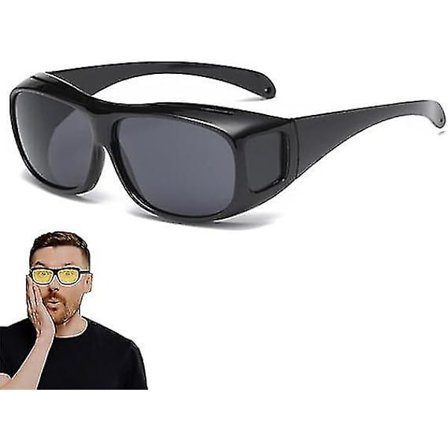 Infrarøde penetrerende briller, Night Vision Driving Sikkerhedsbriller, High Protection Briller, Retro Classic Solbriller til mænd og kvinder