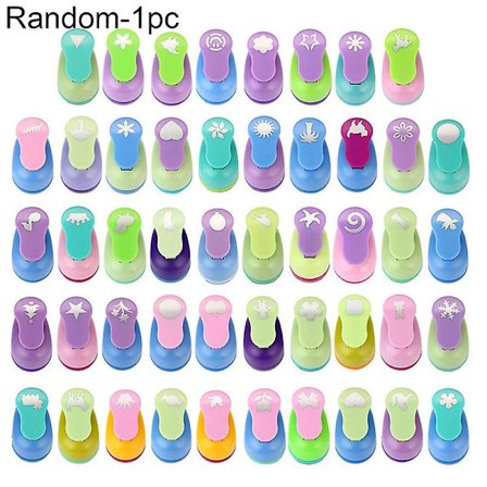 Kid Craft Diy Scrapbook Kort Tillverkning Papper Shaper Mini Hålslag Stans Leksak Kaesi