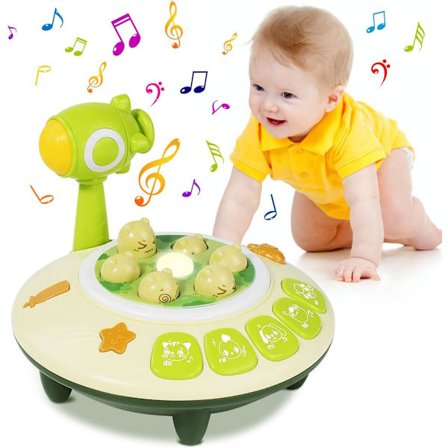 Vauvan lelut 6–12 kuukautta, vauvan lahjalelut pojille ja tytöille, vauvan musiikkilelut 12–18 kuukautta, varhaiskasvatus