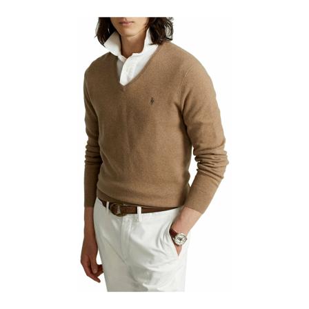 Ralph Lauren, Knitwear Bruin, Heren, Maat:S
