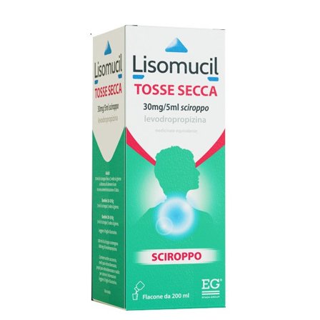 Lisomucil Tosse Secca 30 Mg/5 ml Sciroppo Flacone da 200 ml