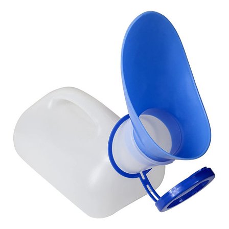 1000 ml unisex virtsapullo Toalettikissapullo Kestävä kannettava virtsapullo Toalettipullo