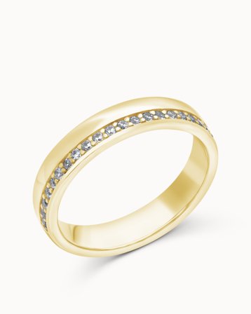 Alliancering Mikaela 18K Gultguld - Forlovelsesringe & Vielsesringe hos Vanbruun