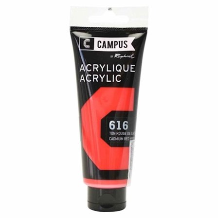 Akrylmaling 100 ml - Medium Cadmium Rød n°616