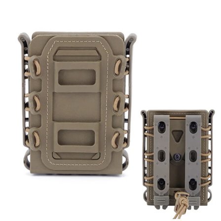 Tactical Molle Magazine Pouch AR 15 M4 AK 47 7,62 5,56 9mm Scorpion Fast Mag case Hållare Gun Jakt Airsoft Tillbehör