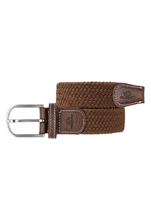 BILLYBELT Plain woven belt Skärp Herr Brun 1