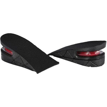 Lift Height Insoles,1 Par Herr Dam Half Lift Height Öka Innersulor 5cm Osynliga Skor Klack Högre Kuddar