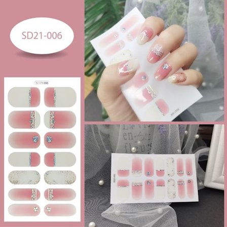 4 STK Nail Stickers Christmas Nail Sticker 6 6
